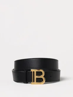 Cintura Balmain in pelle
