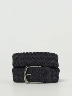 Cintura Boss in camoscio intrecciato