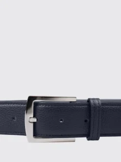 Cintura Kiton in pelle a grana