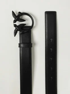 Cintura Love Berry Pinko in pelle