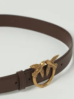 Cintura Love Berry Pinko in pelle