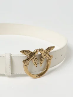 Cintura Love Birds Pinko in pelle
