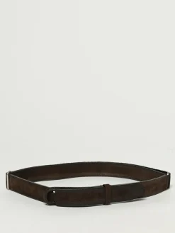 Cintura Nobuckle Orciani in camoscio