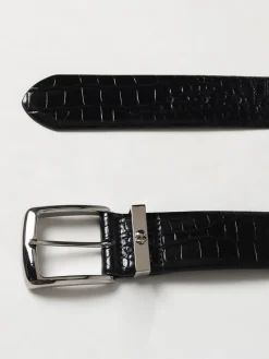 Cintura Philipp Plein in pelle stampa cocco