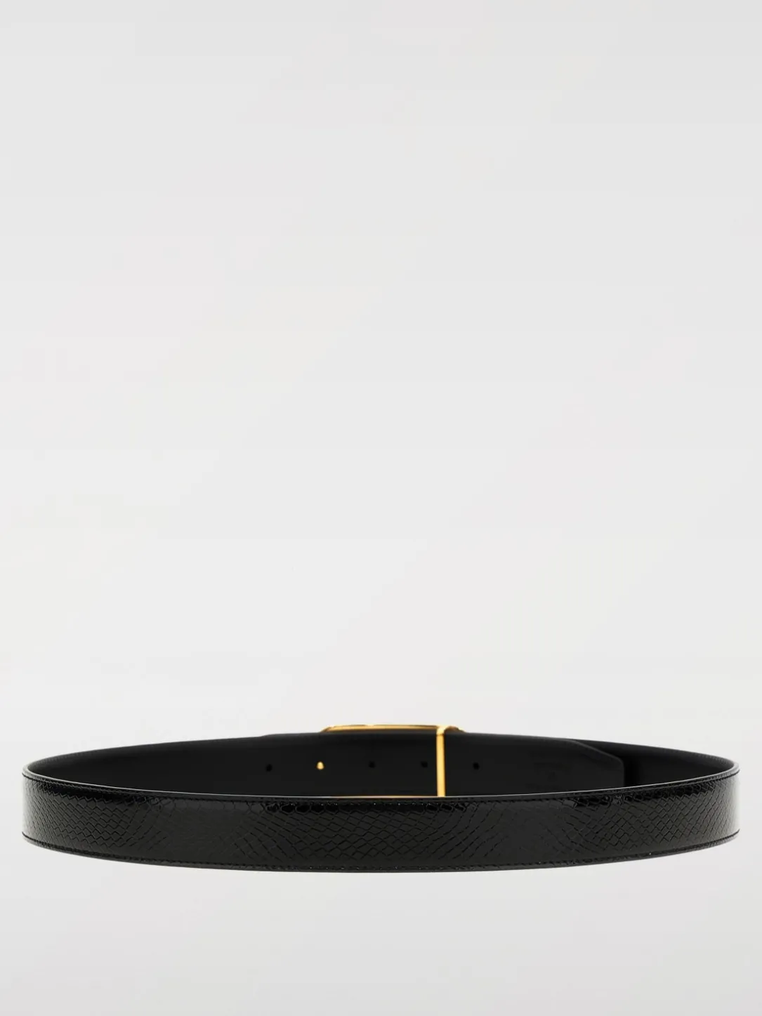 Cintura T Tom Ford in pelle stampa pitone