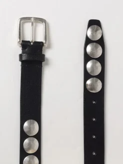 Cintura Trinidad Golden Goose in pelle con borchie applicate