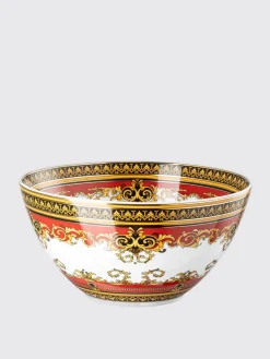 Ciotola Rosenthal x Versace Home in porcellana con stampa