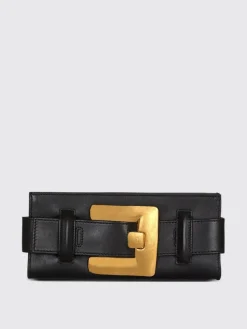 Clutch Anthem Balmain in pelle