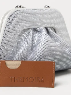 Clutch Emera Themoirè in pelle vegana con strass