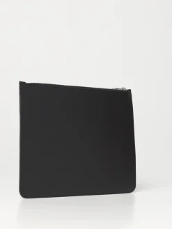 Clutch Fair-Isle Neil Barrett in pelle