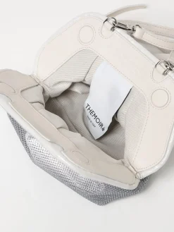 Clutch Gea Themoirè in pelle vegana con strass