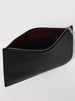 Clutch McQueen in pelle a grana