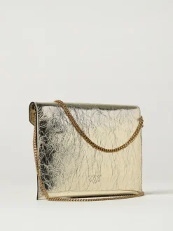 Clutch Pinko in pelle laminata effetto used