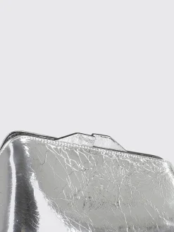 Clutch 8.30PM The Attico in pelle laminata