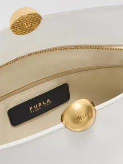 Clutch Sfera Soft Furla in pelle