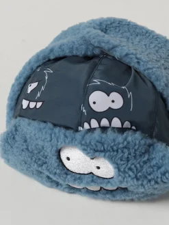 Colbacco Stella McCartney Kids in nylon e pile con paraorecchie