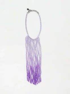 Collana Chandelier Emporio Armani in resina sfaccettata