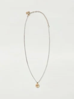 Collana Medusa Versace in ottone con ciondolo