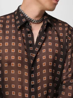 Collana Saint Laurent in ottone