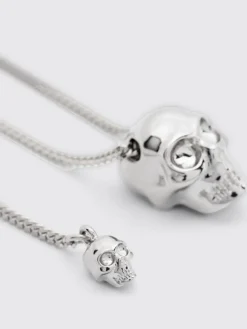 Collana Skull McQueen in ottone