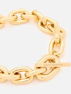 Collana XL Link Rabanne in alluminio