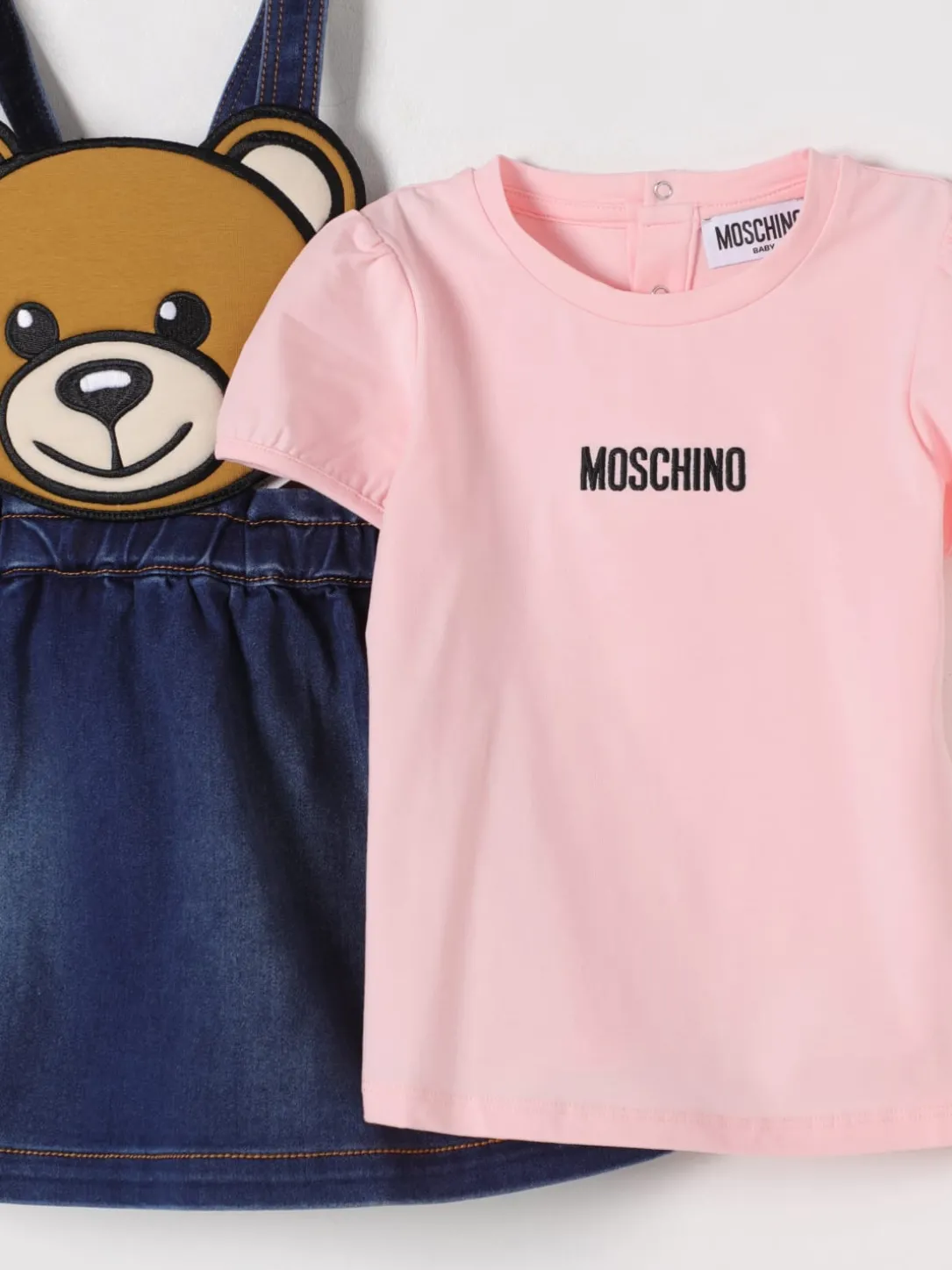 Coordinato 2 pezzi Teddy Moschino in cotone