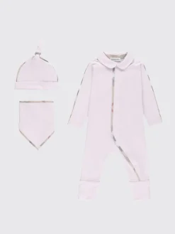 Coordinato in cotone check Burberry