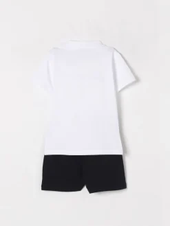 Coordinato in cotone con logo Moncler