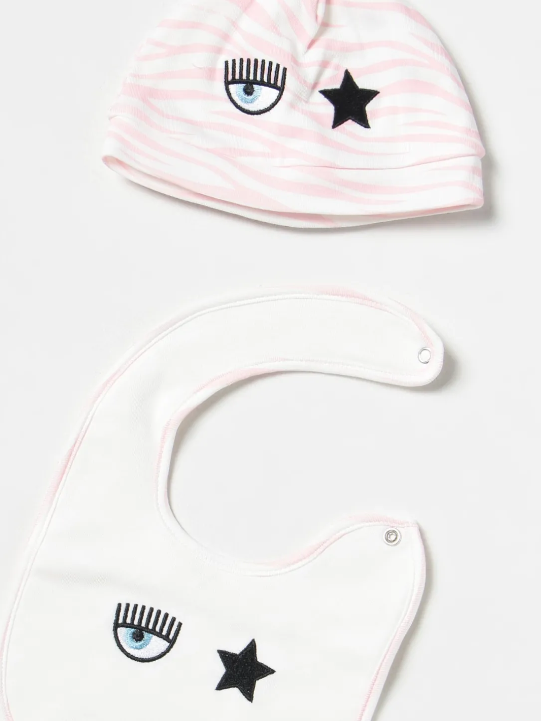 Coordinato in cotone con logo Chiara Ferragni