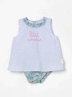 Coordinato in cotone con slogan Mc2 Saint Barth