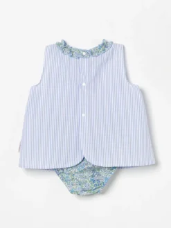 Coordinato in cotone con slogan Mc2 Saint Barth