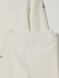 Coordinato in cotone con logo Moncler