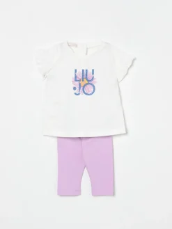 Coordinato in cotone con logo Liu Jo