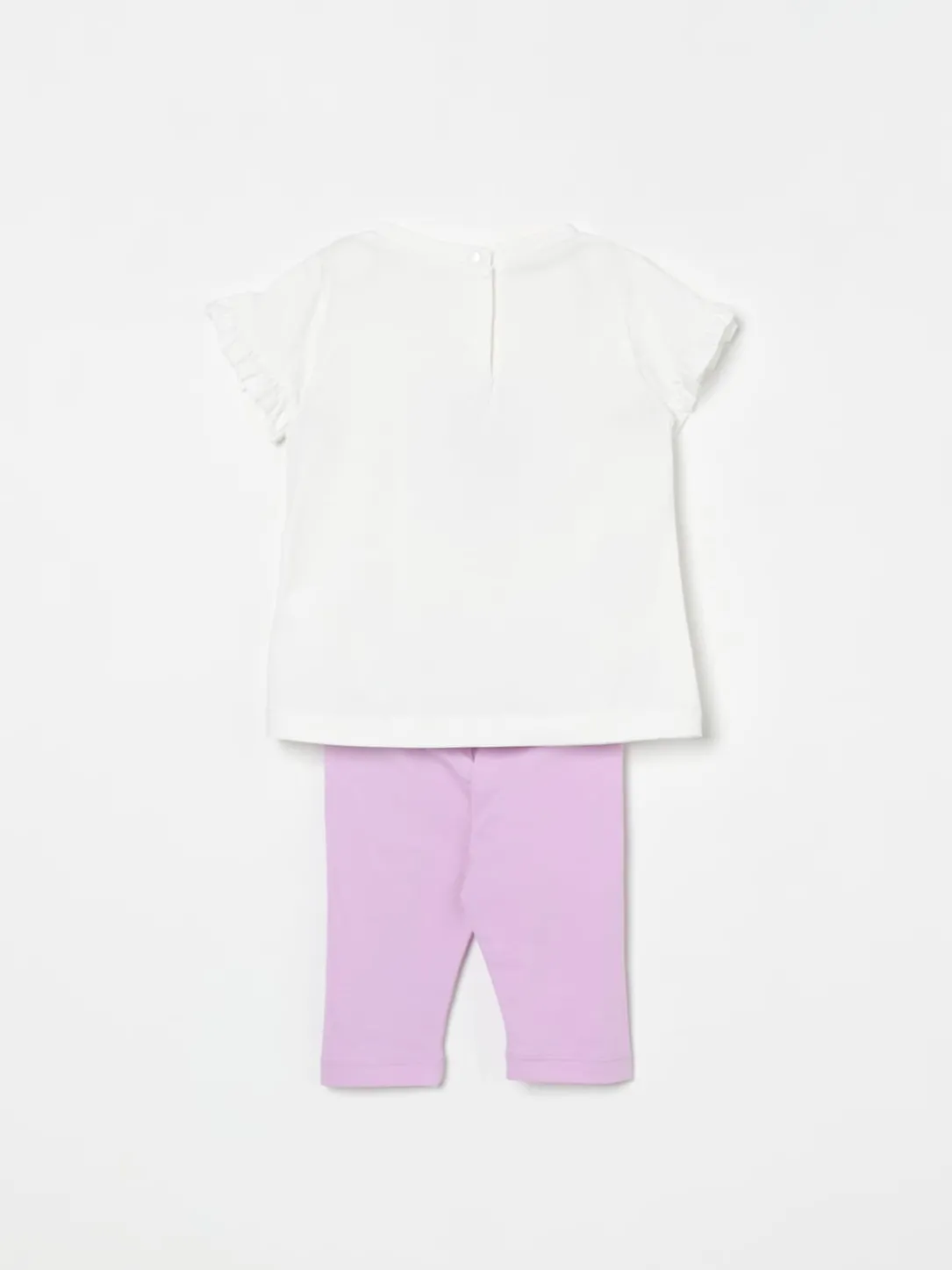 Coordinato in cotone con logo Liu Jo