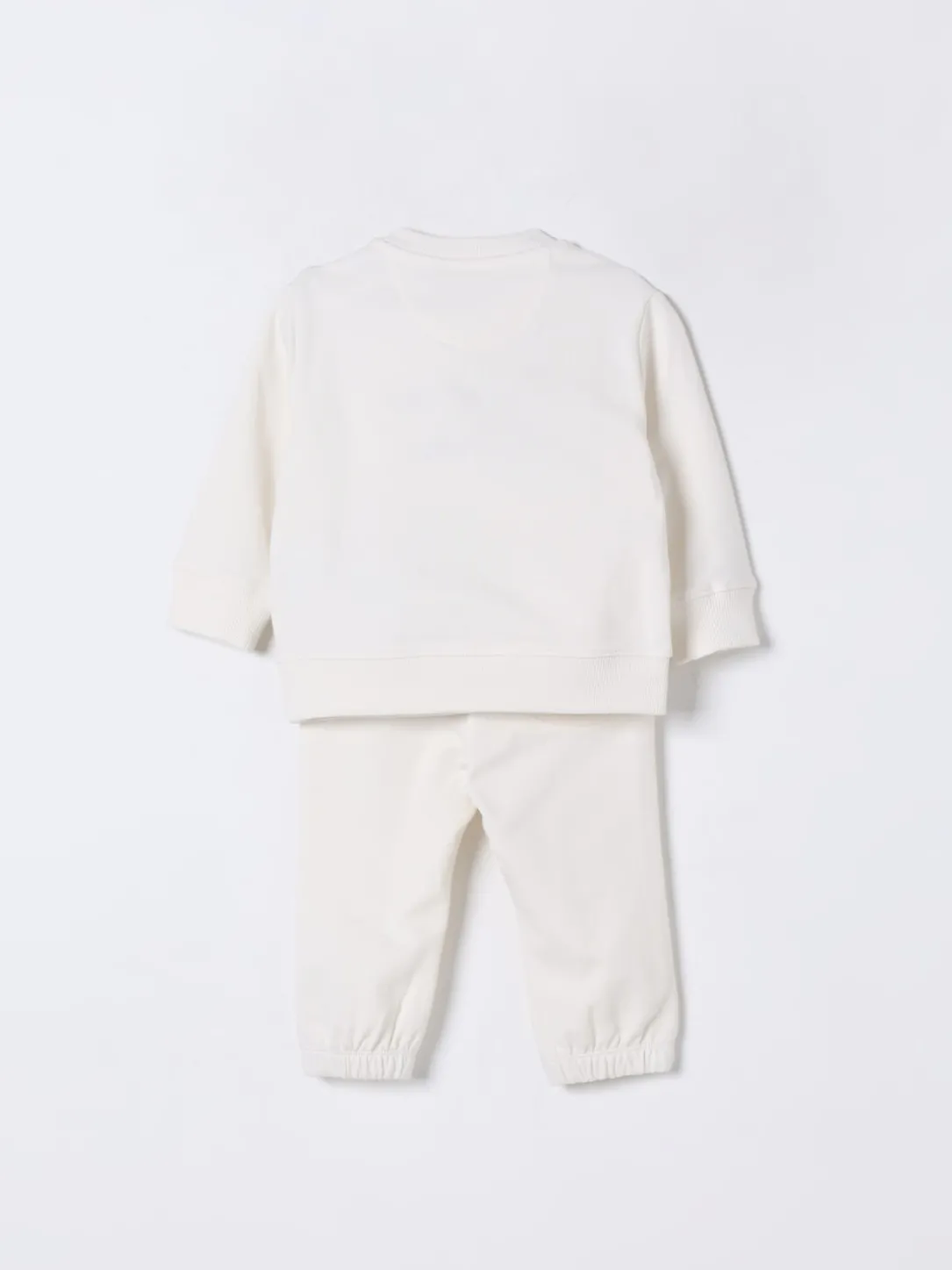 Coordinato in cotone con logo Calvin Klein