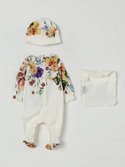 Coordinato in cotone floreale Dolce & Gabbana