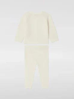 Coordinato in cotone organico e cashmere Bonpoint