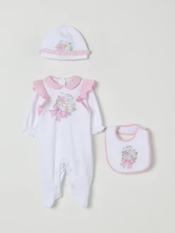 Coordinato in cotone stampato Monnalisa