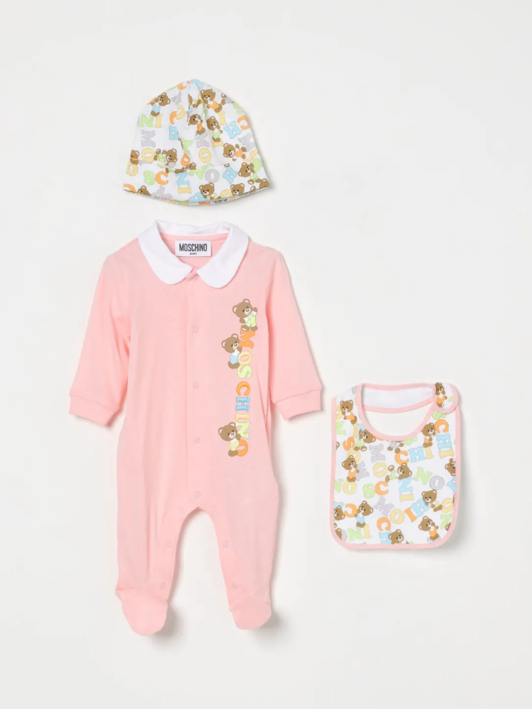 Coordinato in cotone Teddy Toy Moschino