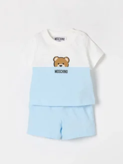 Coordinato in cotone Teddy Toy Moschino