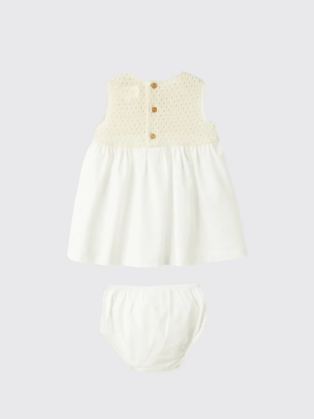 Coordinato in cotone Teddy & Minou