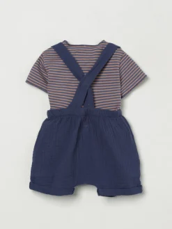 Coordinato in cotone Teddy & Minou