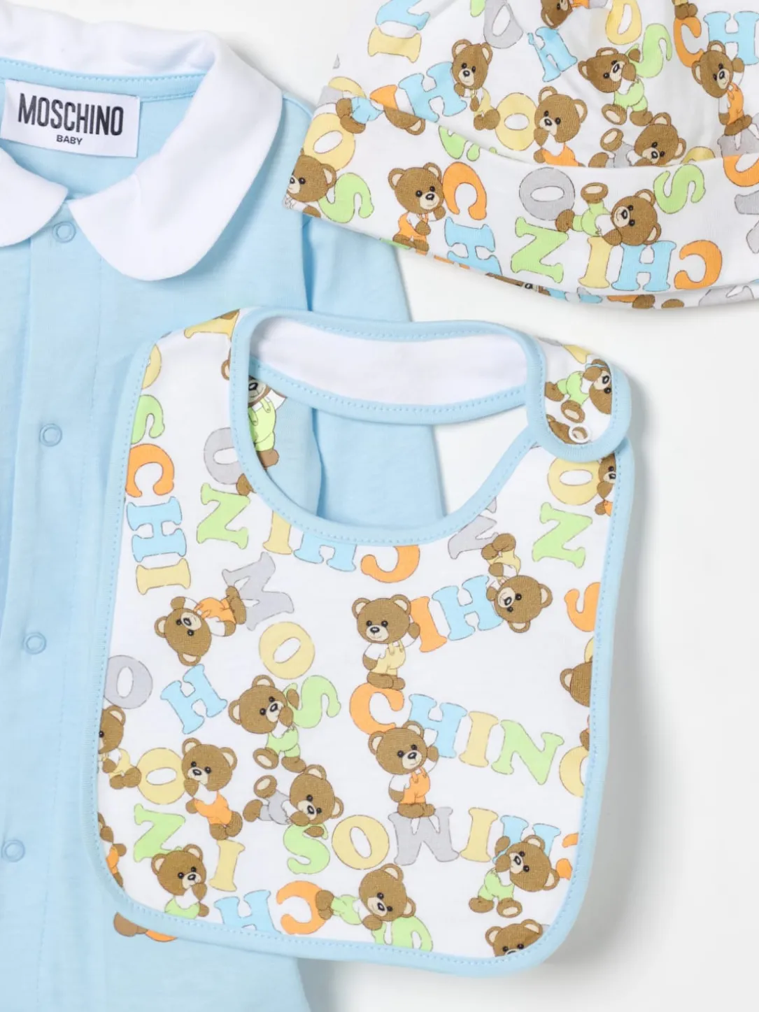 Coordinato in cotone Teddy Toy Moschino