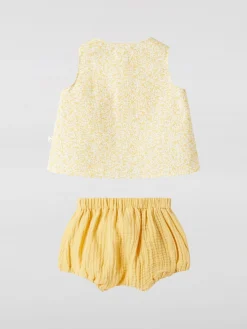 Coordinato in cotone Teddy & Minou