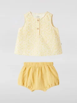 Coordinato in cotone Teddy & Minou