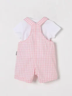 Coordinato in cotone vichy con Teddy Moschino