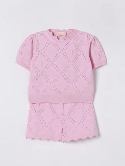 Coordinato in maglia di viscosa Elisabetta Franchi La Mia Bambina