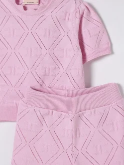 Coordinato in maglia di viscosa Elisabetta Franchi La Mia Bambina
