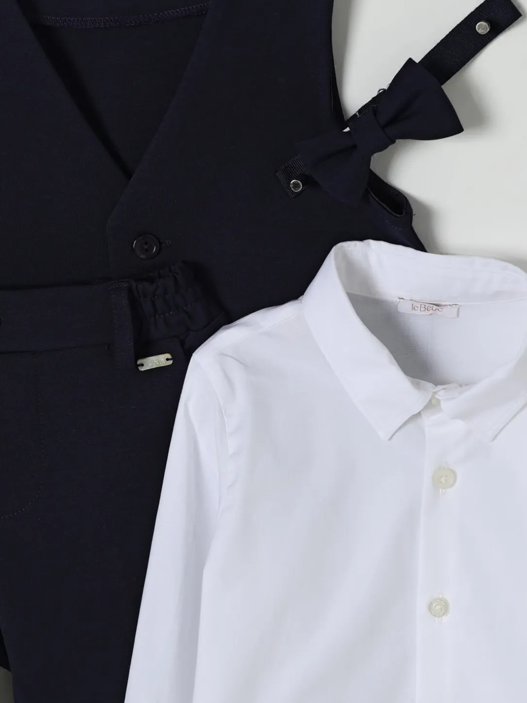 Coordinato in misto cotone Le Bebe'