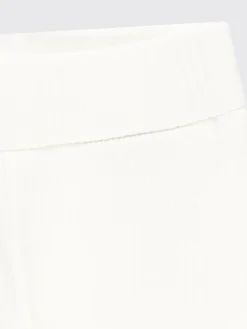 Coordinato in tessuto teddy con logo Moncler